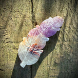 Amethyst Agate Feathers