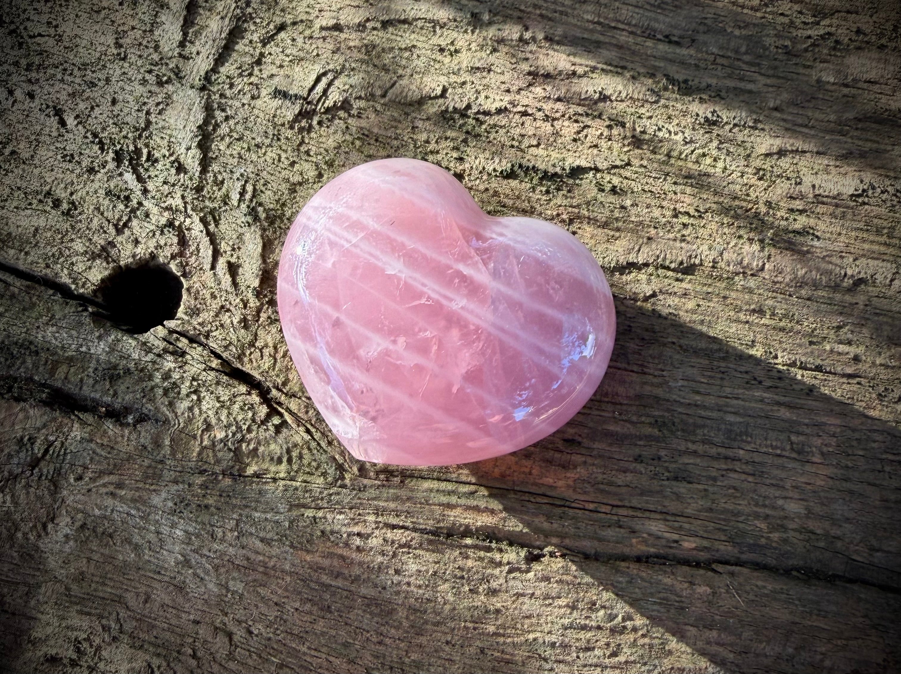 Rose Quartz Hearts