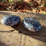 Blue Kyanite Palm Stones