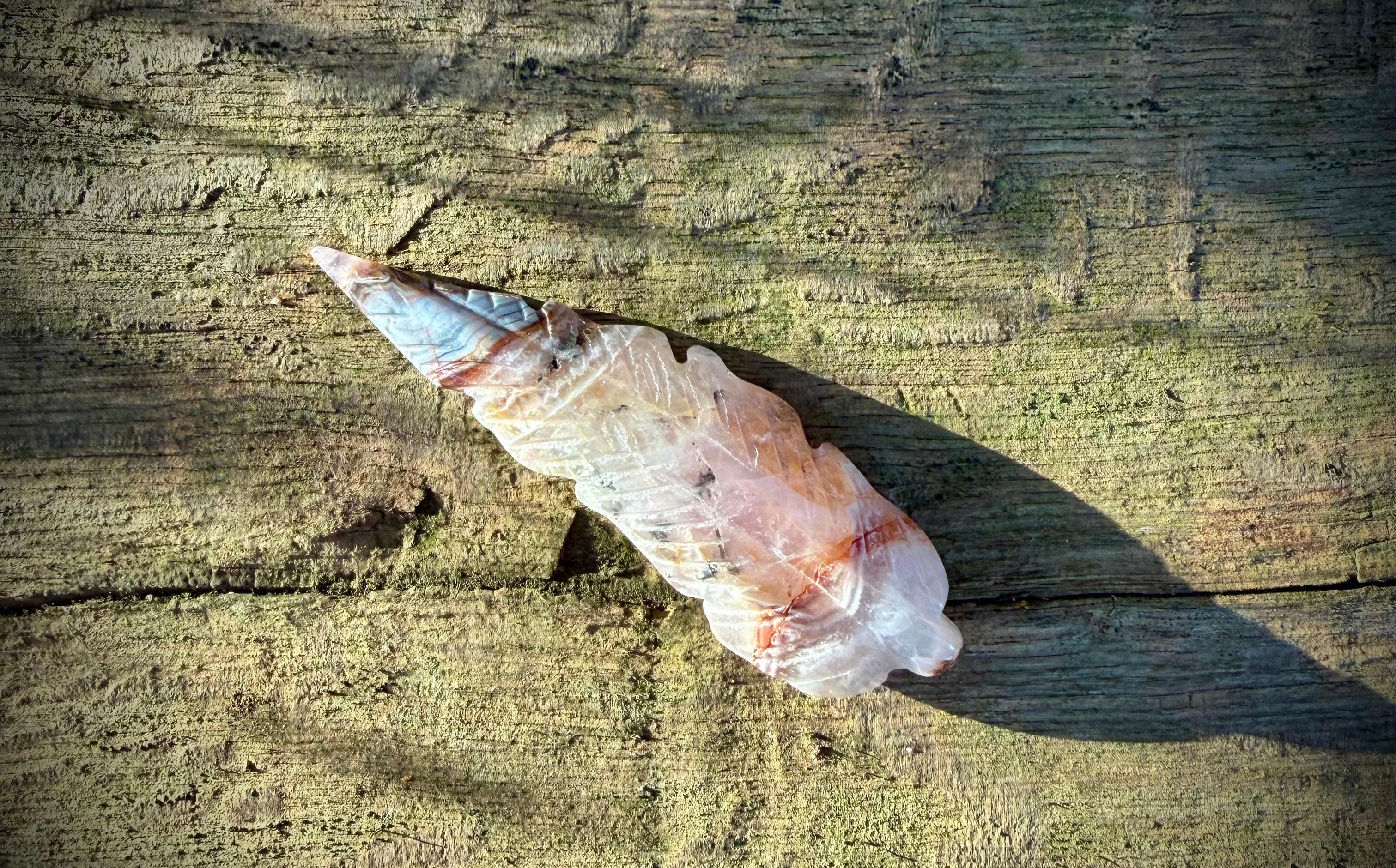 Amethyst Agate Feathers