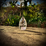 Clear Quartz Flames