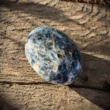 Blue Kyanite Palm Stones