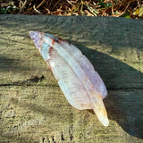 Amethyst Agate Feathers