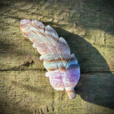 Amethyst Agate Feathers