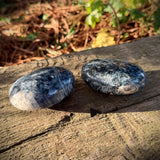 Blue Kyanite Palm Stones