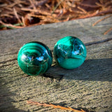 Mini Malachite Spheres