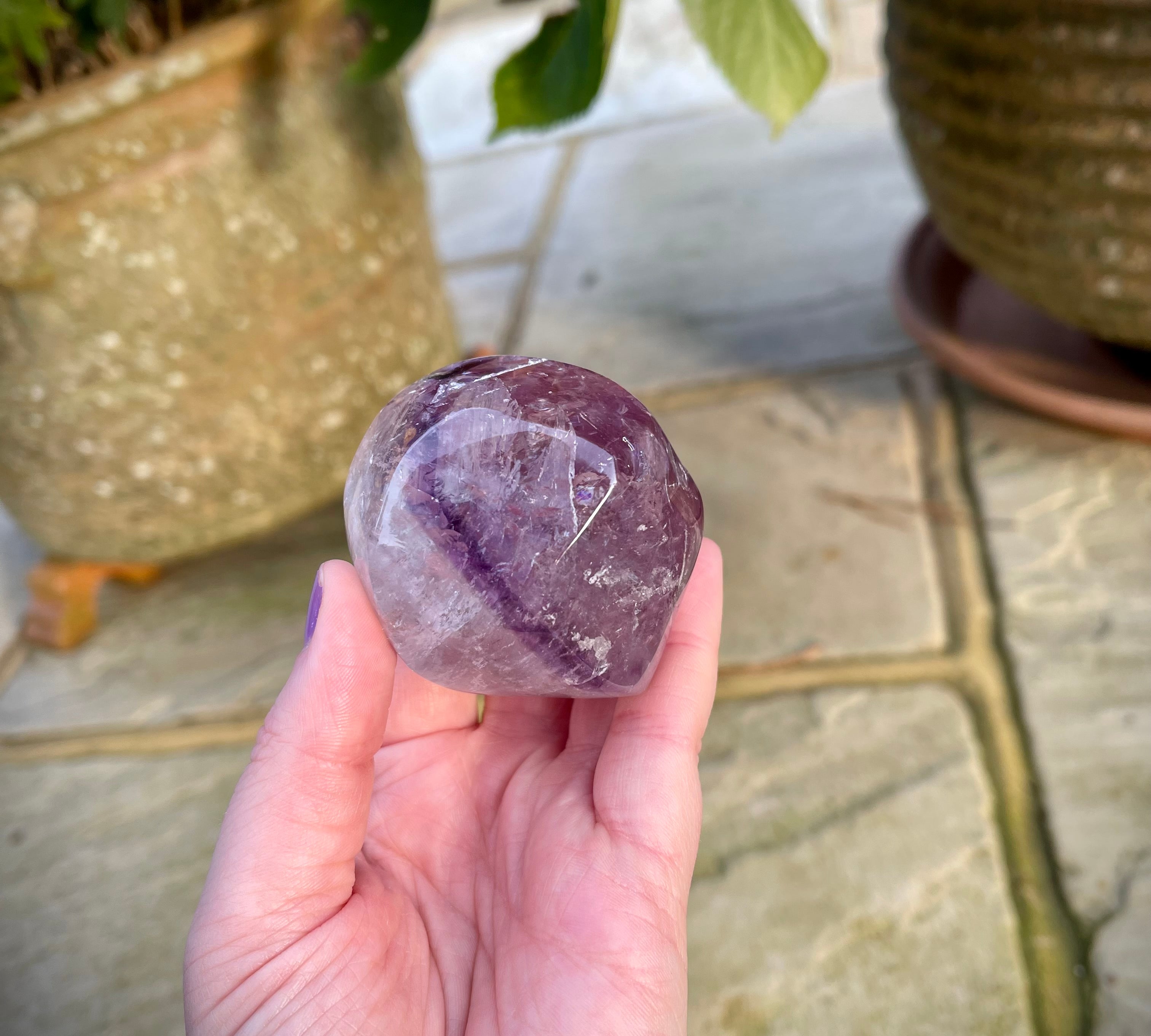 Phantom Amethyst Twirls