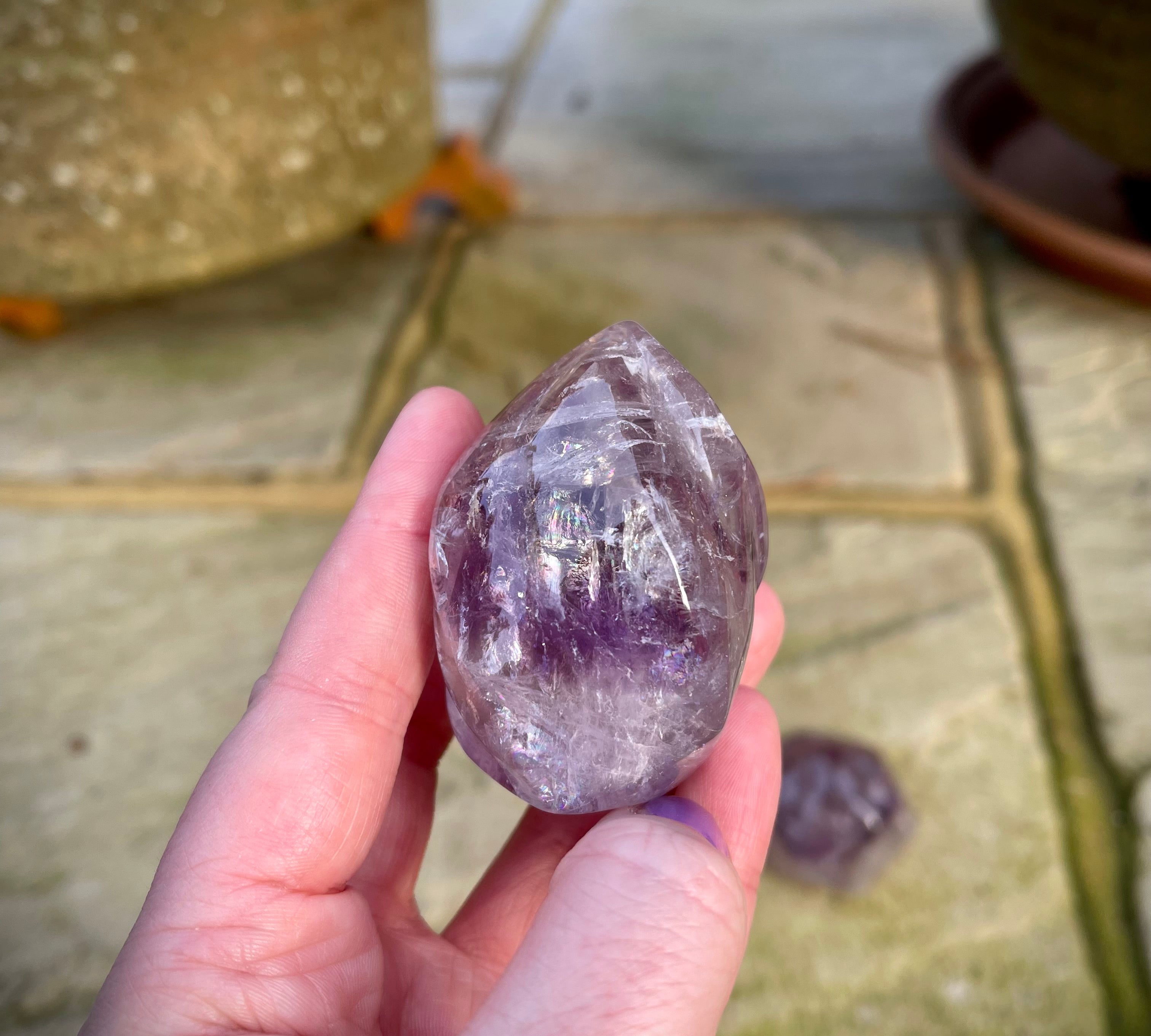 Phantom Amethyst Twirls