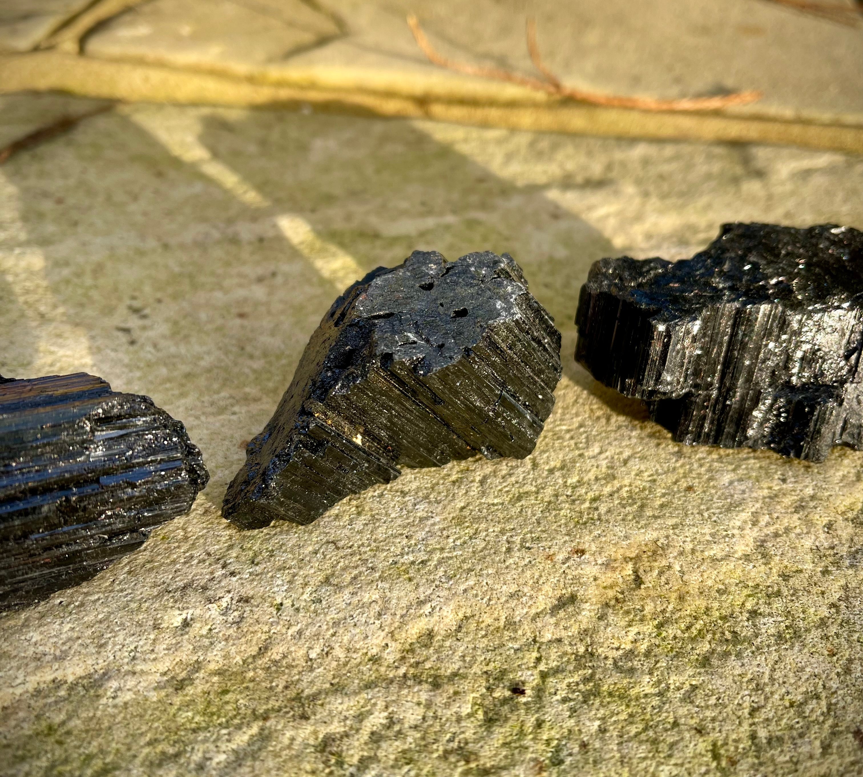 Raw Black Tourmaline Chunks