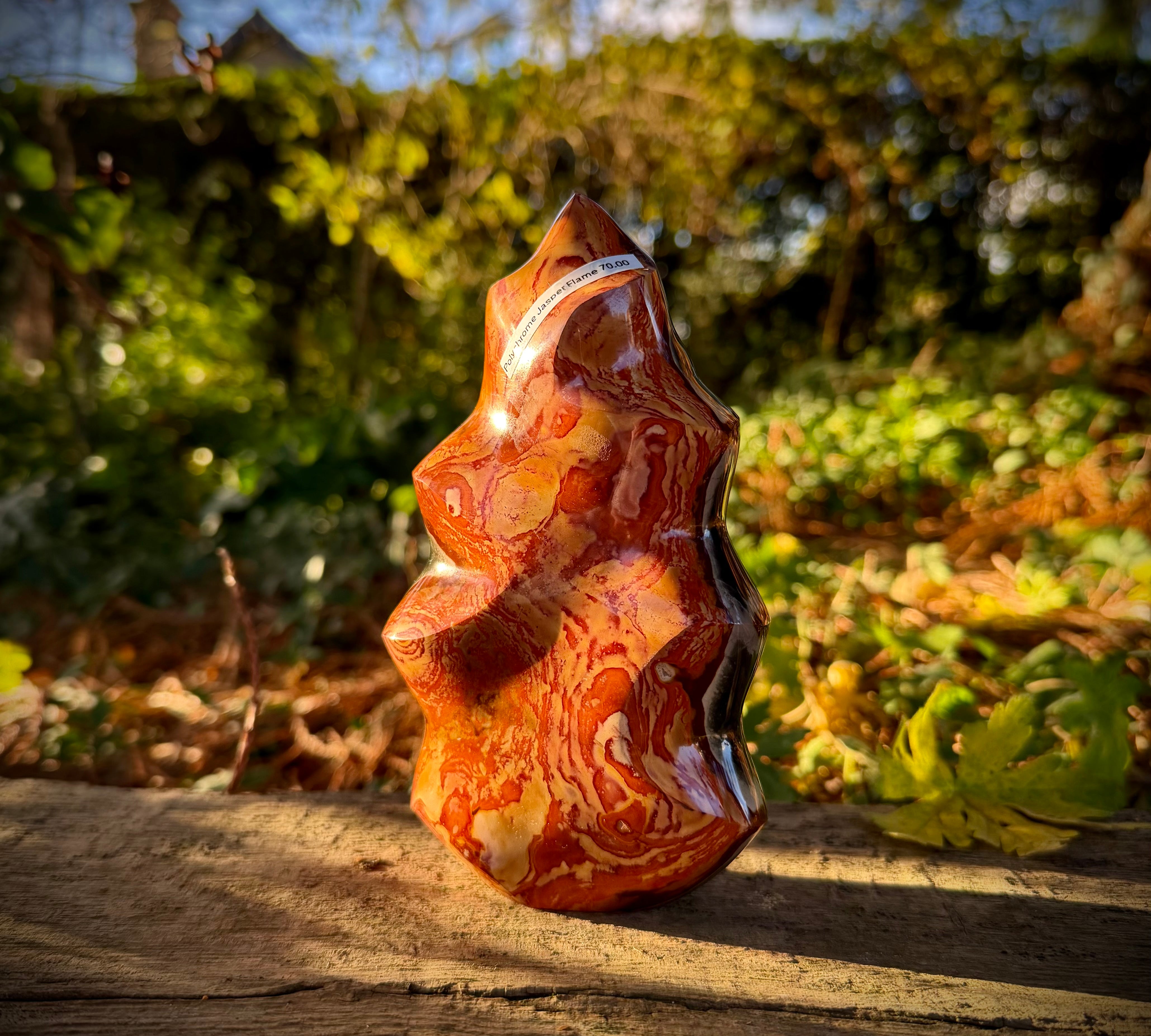 Polychrome Jasper Flames