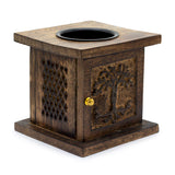Large Oil Burner - Mango Wood