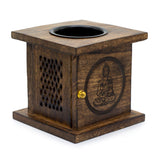 Large Oil Burner - Mango Wood