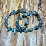 Labradorite Chip Bracelet