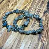 Labradorite Chip Bracelet